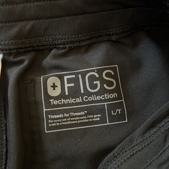 Two pairs of Figs scrub pants. GUC. Both large-tall. - Picture 4 of 6